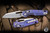 Microtech Marfione Select "MSI" Ram-LOK Manual Folding Knife Frag Titanium Purple Accents 3.75" Stonewash210-10FRMS5