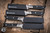 Microtech Steak Knife Fixed Blade Kitchen Set Black G10 4.5" Stonewash 3600B-10SETBK