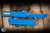 Microtech Combat Troodon Gen III OTF Automatic Knife Anodized Aluminum 3.8" M390 Tanto Blue Cerakote 1144-1BL-C1Z13