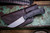 Three Rivers Manufacturing TRM TAGALONG Fixed Blade Knife Black Micarta 2.4" MagnaCut Stonewash