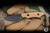 Heretic Knives Kobold Fixed Blade Knife Dark Earth FDE G10 2.2" Bowie DLC H065-6A-FDE/G10