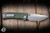Chaves Knives/ProTech Redencion Automatic Knife Green Textured Aluminum 3.4" S35VN Tanto Stonewash