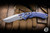Microtech Marfione Select Amphibian Ram-LOK Folding Knife Frag Purple Titanium 3.9" M390 Stonewash Serrated 137RL-11FRMS5
