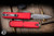 Microtech UTX-85 Gen IV OTF Automatic Knife Red Aluminum 3.1" M390  Dagger Apocalyptic Stonewash 12324-10APRD
