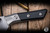 Microtech Chef Kitchen Knife Black G10 8" M390 Stonewash 3000B-10BK