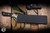 Microtech Chef Kitchen Knife Black G10 8" M390 Stonewash 3000B-10BK