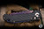 Microtech Marfione Custom Select LUDT Automatic Folding Knife Carbon Fiber 3.4" Tanto Blued CopperMai Damascus 1136-16MS3