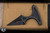 Toor Knives Snake Doctor G10 Push Dagger 1.6" Coyote Incog Wallet