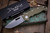 Demko Knives MGAD20S Slim OD Green G10 3.6" MagnaCut Clip Point
