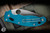 Preowned-Spyderco Manix 2 Lightweight Knife Mineral Blue 3.37" CPM-SPY27 Satin C101PCBL2