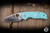 Preowned-Spyderco Native 5 Lightweight Teal FRN 3" S30V Satin C41PBK5