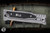 Preowned-Reate EXO-M OTF Gravity Knife Marble Carbon Fiber/Titanium 2.95" Double Edge Satin