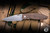 Three Rivers Manufacturing ATOM Folding Knife Burlap Micarta 3.5" MagnaCut Drop Point Stonewash