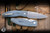 Three Rivers Manufacturing ATOM Folding Knife Lizard Skin Denim Micarta 3.5" MagnaCut Drop Point Stonewash
