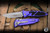 Microtech Socom Elite Manual Folding Knife Purple Titanium 4" Tanto Apocalyptic Stonewash 161-10APPU
