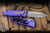 Microtech Socom Elite Manual Folding Knife Purple Titanium 4" Tanto Apocalyptic Stonewash 161-10APPU