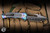 Heretic Knives Wraith V4 Manual Flipper Folding Knife Prismatic Titanium Damascus Inlays 3.75" Vegas Forge SanMai Reptillian Damascus