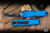 Microtech UTX-85 Gen IV OTF Automatic Knife Blue 3" M390 Black 12314-1BL