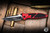 Preowned-Microtech Socom Elite Red Manual 4" M390 Tanto Black Serrated 161-2RD