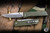 Main Street Knives Route 66 Folding Knife OD Green G10 3.25"  S45VN Tumbled Drop Point
