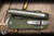 Main Street Knives Bourbon Folding Knife OD Green G10 2.9"  S45VN Tumbled Tanto