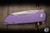 MachineWise Mojave Folding Knife Turtle Purple Titanium 3.45" S90V Stonewash