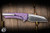 MachineWise Mojave Folding Knife Turtle Purple Titanium 3.45" S90V Stonewash