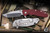 Rick Hinderer Knives XM-24 Folding Knife Red  G10 4" S45VN Stonewash