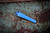 RGT - Spyderco Universal Pocket Clip 3D Titanium Fluted Anodized Blue