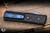 Guardian Tactical Apex OTF Aluminum/Carbon Fiber Inlay Blue Accents 3.4" Damascus