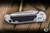 Microtech Marfione Select LUDT Automatic Folding Knife Titanium 3.4" M390 Tanto Stonewash Serrated 1136-11MS4