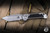 Microtech Marfione Select LUDT Automatic Folding Knife Titanium 3.4" M390 Tanto Stonewash Serrated 1136-11MS4