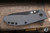 Preowned-Rick Hinderer Knives XM-24 Gray G10 4" 20CV Sheepsfoot Battle Black