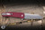 Preowned-Pro-Tech Malibu Flipper Textured Red Aluminum 3.5"  Magnacut Stonewash Reverse Tanto 5405-LTD-RED