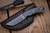 Three Rivers Manufacturing TRM TAGALONG Fixed Blade Shipwreck Camo Carbon 2.4" MagnaCut-Leather Sheath