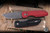 ProTech Vero Designs Synapse Automatic  Black Aluminum-Red Linen Micarta 3.5" MagnaCut Acid Wash=