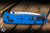 Preowned-Benchmade 535 Bugout AXIS Blue 3.24" S30V Satin Drop Point