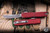 Microtech Ultratech Gen IV OTF Automatic Knife Merlot Aluminum 3.5" M390 Apocalyptic Stonewash 11214-10APMR