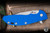 Rick Hinderer Knives XM-24 Folding Knife Blue G10 4" S45VN  Stonewash