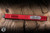 Microtech Scarab II Gen III Executive OTF Automatic Knife Red 4" Dagger Stonewash 1175-10RD