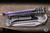 Microtech Marifione Custom Select LUDT Automatic Folding Knife Titanium Purple Accents 3.4" M390 Tanto Stonewash Serrated 1136-11MS6