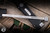 Microtech Marfione Select Nemesis IV Automatic OTF Knife Black Aluminum 4.4" M390 Dagger Stonewash 1152-10MS1