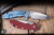 Rick Hinderer Knives XM-24 Folding Knife Red G10 4" S45VN  Harpoon Spanto Stonewash