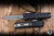 Microtech UTX-85 Gen IV OTF Automatic Knife Black 3" M390 Tanto Serrated Apocalyptic Stonewash 12334-11AP