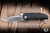 Preowned-BROUS BLADES STRIFE TURPIN CARBON FIBER FLIPPER KNIFE STONEWASH