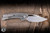 Preowned WE Nefaris Folding Knife Bead Blast/Flamed Titanium 3.5" 20CV Hand Rubbed WE22040FA-1