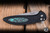 Preowned-Pro-Tech Cambria 2 Manual Folding Knife Black Aluminum TechnoCarbo Inlay 3.5" MagnaCut Drop Point Stonewash