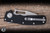 Preowned-Demko Knives Shark Cub Shark Lock Folding Knife Black Aluminum 2.75" 20CV Shark Foot Stonewash
