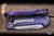Microtech Marfione Select LUDT Automatic Folding Knife Purple Haze Titanium 3.4" M390 Tanto Stonewash 1136-10MS9