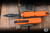 Microtech Ultratech Gen IV OTF Automatic Knife Orange  3.5" M390 Dagger Serrated Black 11224-2OR